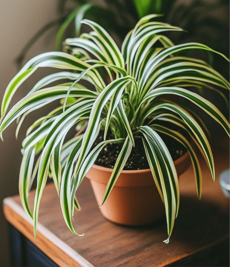 Feuille De Chlorophytum (artificielle) - Maison Douce shop